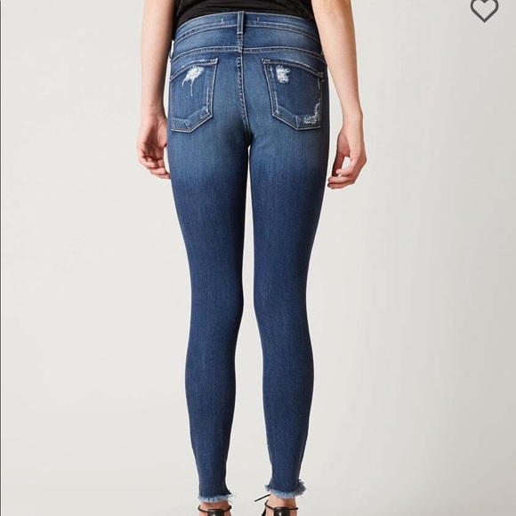 Flying Monkey Mid Rise Ankle Skinny Jeans - Picture 3 of 8